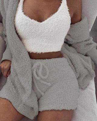 Ensemble de pyjama 3 pièces pour femme – Image 3