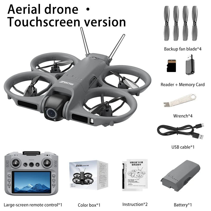 Drone Original Z906 4K 8K 5G sans balais, anti-chute, quadrirotor pliable à longue portée avec système d'évitement d'obstacles, RC GPS. – Image 13