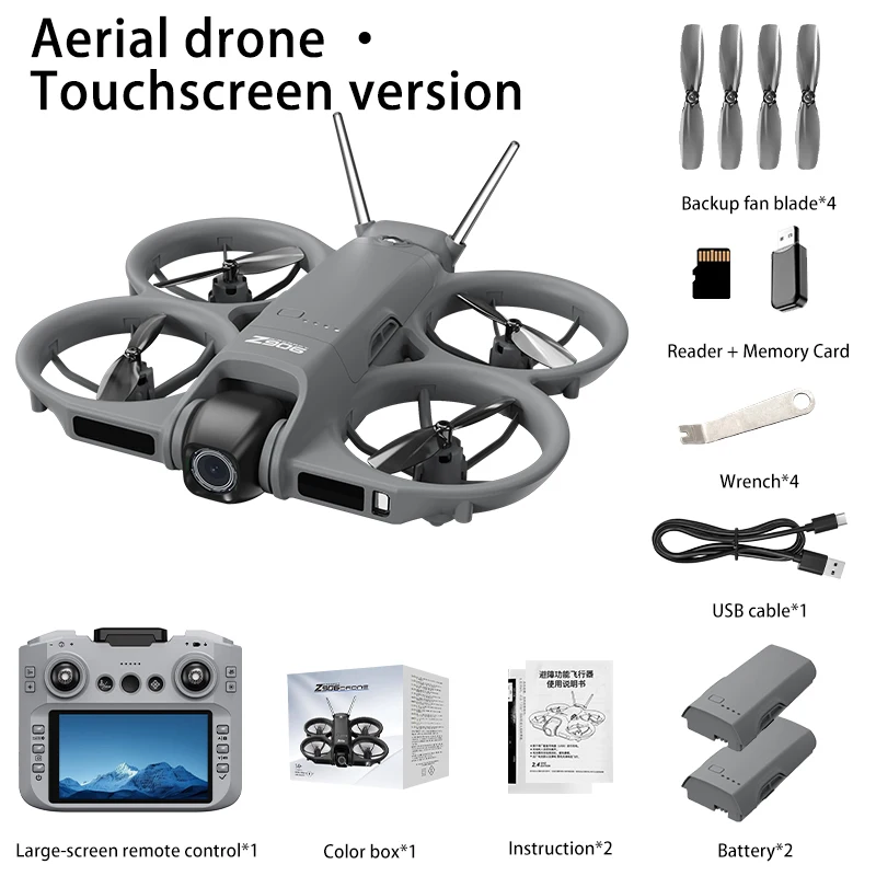 Drone Original Z906 4K 8K 5G sans balais, anti-chute, quadrirotor pliable à longue portée avec système d'évitement d'obstacles, RC GPS. – Image 8