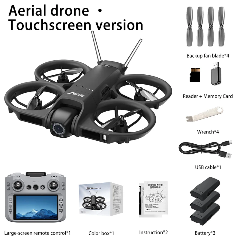 Drone Original Z906 4K 8K 5G sans balais, anti-chute, quadrirotor pliable à longue portée avec système d'évitement d'obstacles, RC GPS. – Image 11