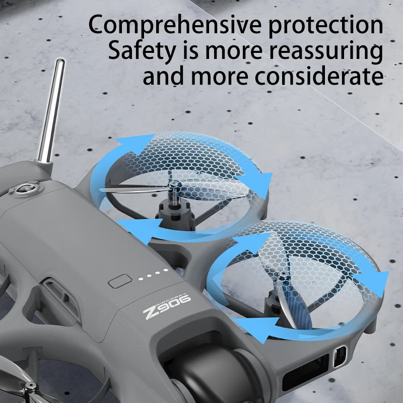 Drone Original Z906 4K 8K 5G sans balais, anti-chute, quadrirotor pliable à longue portée avec système d'évitement d'obstacles, RC GPS. – Image 5