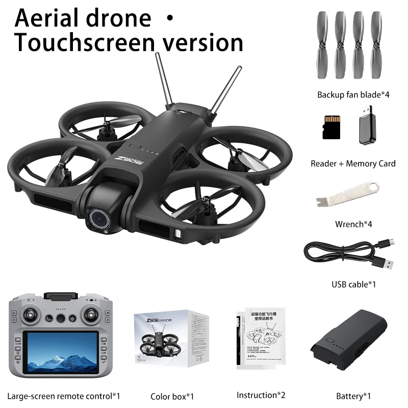Drone Original Z906 4K 8K 5G sans balais, anti-chute, quadrirotor pliable à longue portée avec système d'évitement d'obstacles, RC GPS. – Image 9