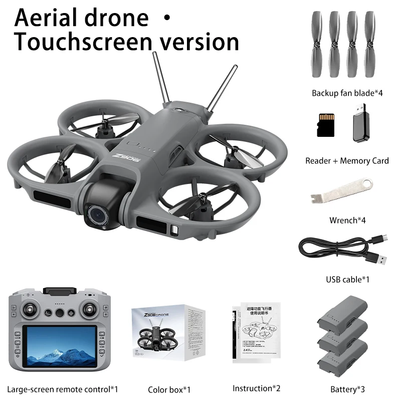 Drone Original Z906 4K 8K 5G sans balais, anti-chute, quadrirotor pliable à longue portée avec système d'évitement d'obstacles, RC GPS. – Image 7