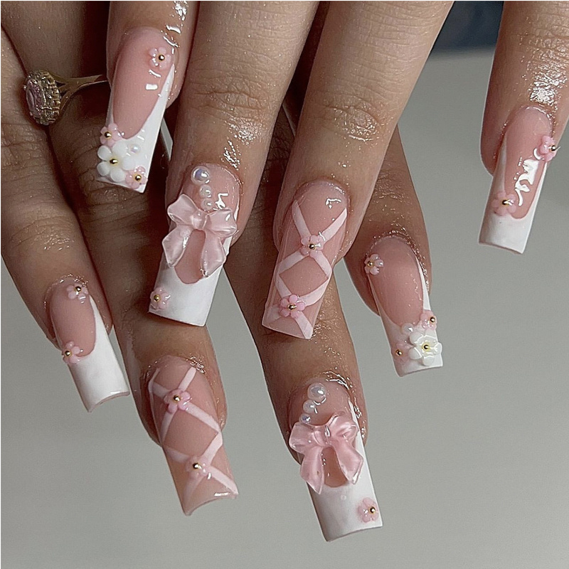 24 PCS Étoiles et Diamants pour Ongles