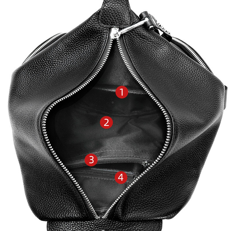 Sac Antivol Femme Cuir Geneva – Image 6