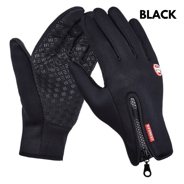 Gants d'hiver écran tactile pour moto, antidérapants, étanches – Image 9