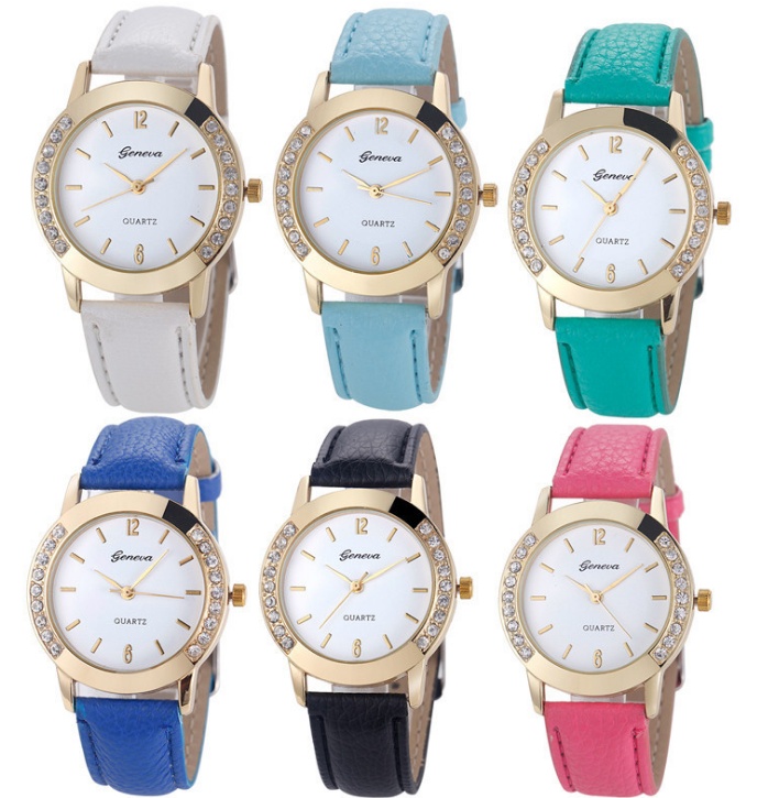 Montres pour femmes en Cuir , Quartz Montre