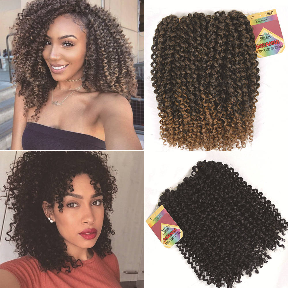 Extensions de cheveux africains au crochet