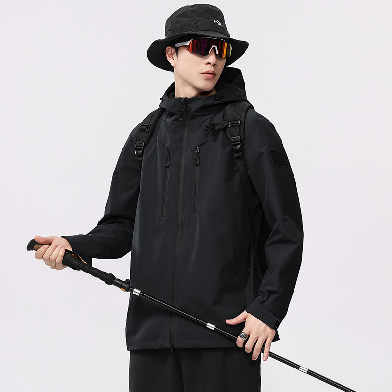 Veste de sport d'extérieur pour homme, coupe-vent et imperméable – Image 6