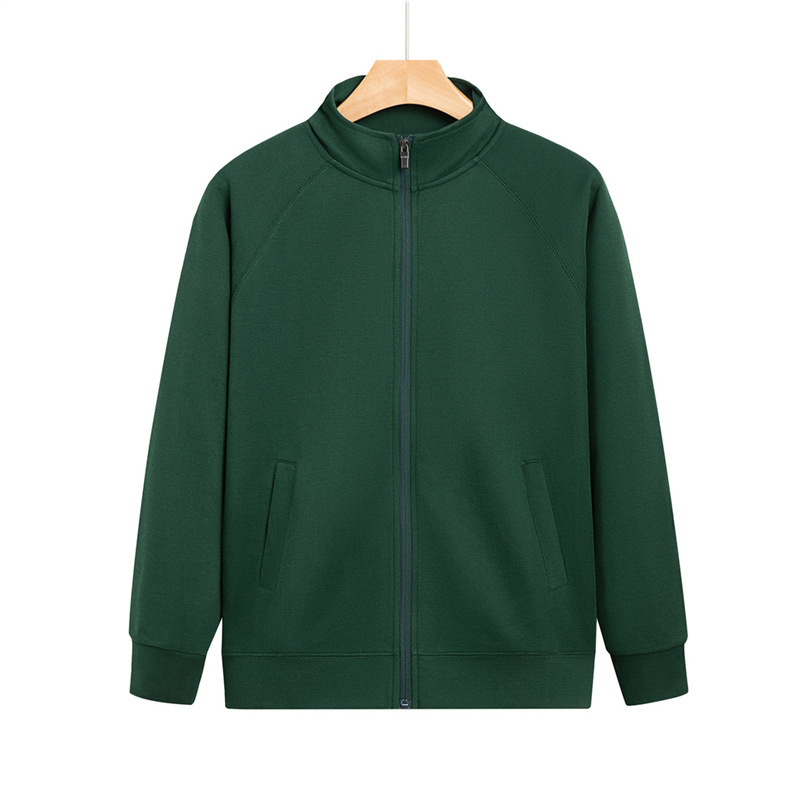 Manteaux en coton chenille à fermeture éclair pour hommes et femmes – Image 7