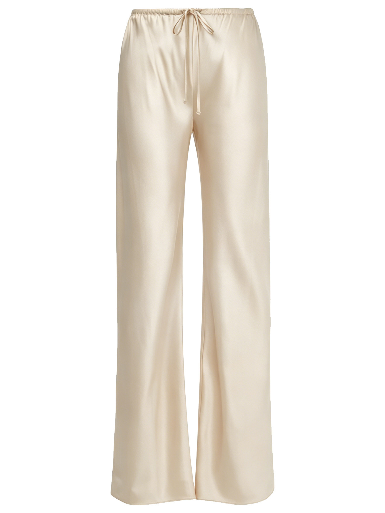 Pantalon droit décontracté pour femme, de luxe abordable, avec cordon de serrage – Image 6