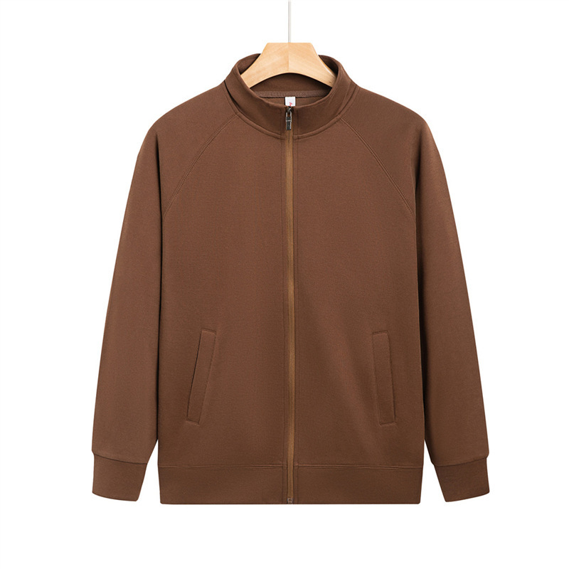 Manteaux en coton chenille à fermeture éclair pour hommes et femmes – Image 10