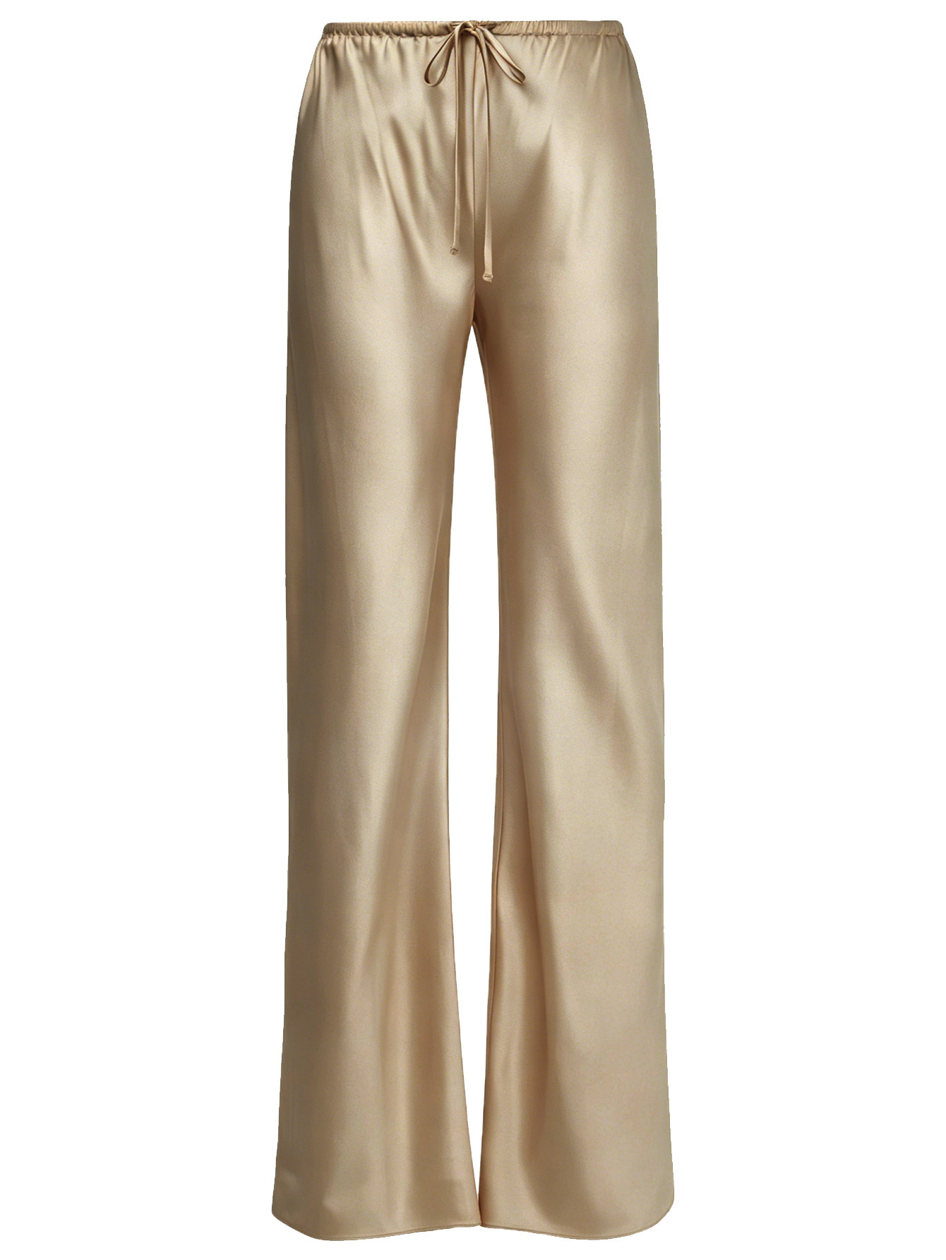 Pantalon droit décontracté pour femme, de luxe abordable, avec cordon de serrage – Image 8
