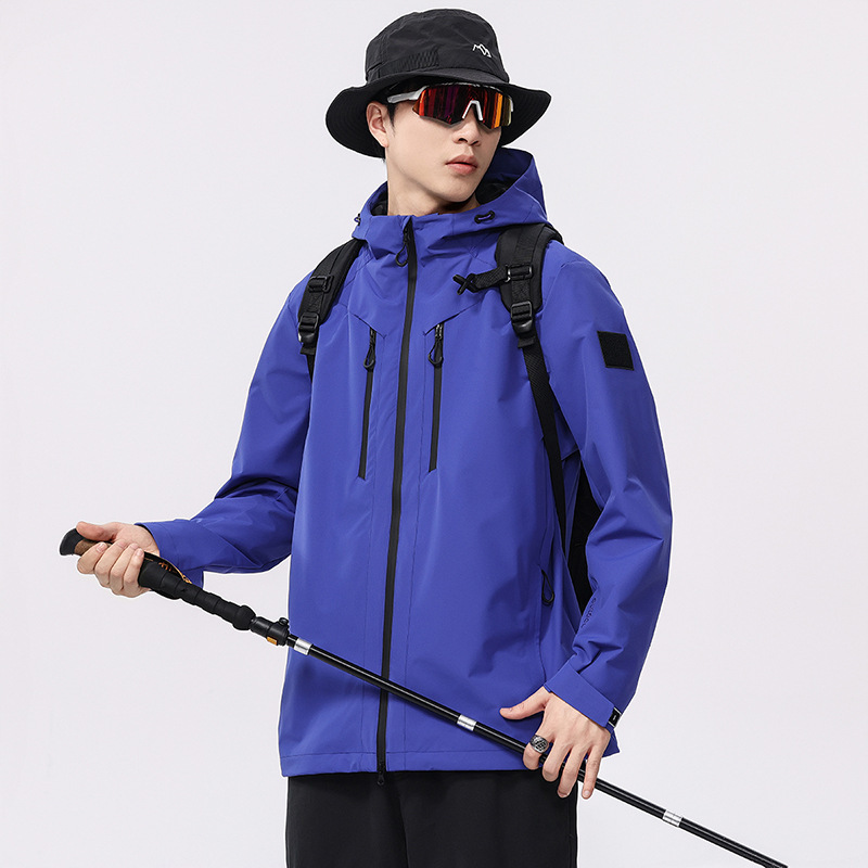 Veste de sport d'extérieur pour homme, coupe-vent et imperméable – Image 4