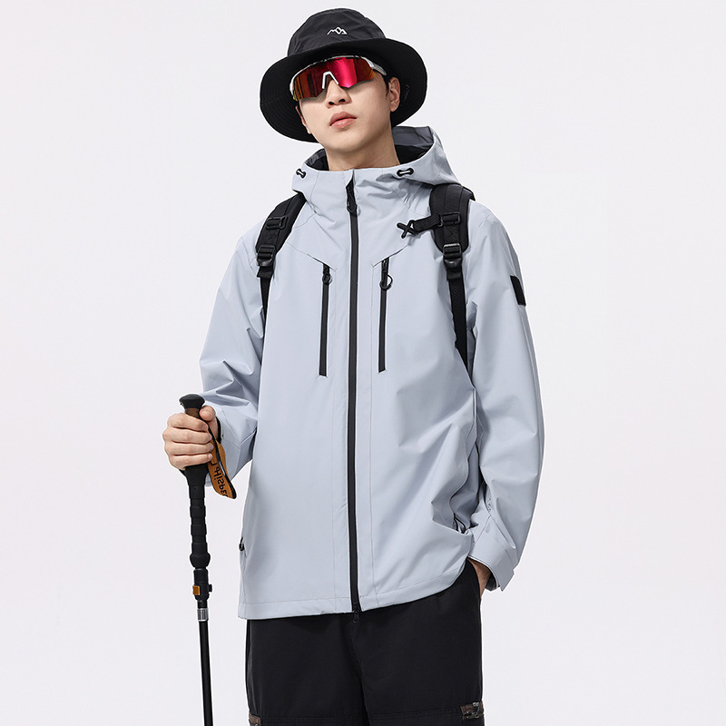 Veste de sport d'extérieur pour homme, coupe-vent et imperméable – Image 3