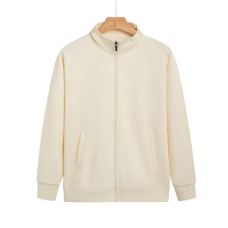 Manteaux en coton chenille à fermeture éclair pour hommes et femmes – Image 8